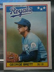 George Brett #7 Baseball Cards 1988 Topps American Prices
