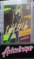 Kevin Durant [Gold] Basketball Cards 2021 Panini Donruss Optic Light It Up Prices