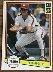 Pete Rose #168 Baseball Cards 1982 Donruss Prices