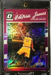 LeBron James [Purple] Basketball Cards 2016 Panini Donruss Optic Prices