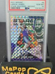 LeBron James [Mosaic] Basketball Cards 2021 Panini Mosaic Stare Masters Prices