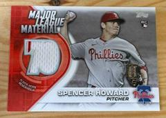 Spencer Howard #MLM-SH Baseball Cards 2021 Topps Update Major League Material Relics Prices