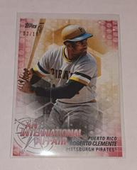 Roberto Clemente [Red] Baseball Cards 2018 Topps Update an International Affair Prices