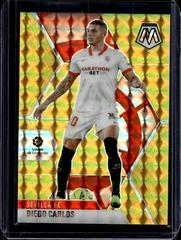Diego Carlos [Gold Mosaic] #13 Soccer Cards 2020 Panini Mosaic La Liga Prices