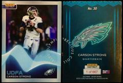 Carson Strong #30 Football Cards 2022 Panini Instant Draft Night Prices
