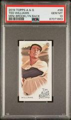 Ted Williams [Mini Brooklyn Back] #98 Baseball Cards 2019 Topps Allen & Ginter Prices