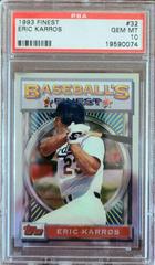 Eric Karros Baseball Cards 1993 Finest Prices