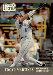 Edgar Martinez #340 Baseball Cards 1991 Ultra Prices