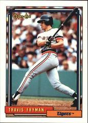 Travis Fryman #750 Baseball Cards 1992 O Pee Chee Prices