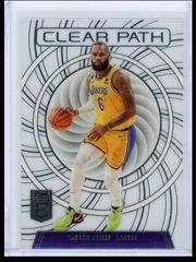 LeBron James #11 Basketball Cards 2023 Donruss Elite Clear Path Prices