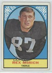 Rex Mirich #32 Football Cards 1967 Topps Prices