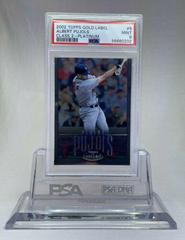 Albert Pujols [Class 2 Platinum] #5 Baseball Cards 2002 Topps Gold Label Prices