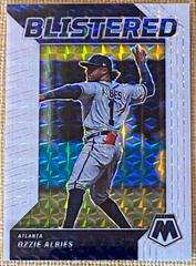 Ozzie Albies [White] Baseball Cards 2022 Panini Mosaic Blistered Prices