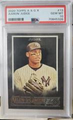 Aaron Judge [X] #13 Baseball Cards 2020 Topps Allen & Ginter Prices