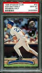 Don Mattingly [Members Only] #73 Baseball Cards 1996 Stadium Club Prices