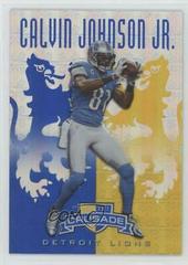 Calvin Johnson Jr. [Blue] Football Cards 2013 Panini Rookies & Stars Crusade Prices