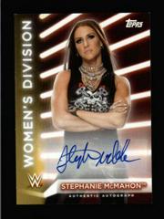 Stephanie McMahon [Gold] Wrestling Cards 2021 Topps WWE Women's Division Autographs Prices