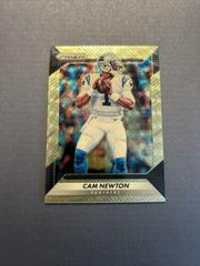 Cam Newton [Gold Vinyl Prizm] #51 Football Cards 2016 Panini Prizm Prices