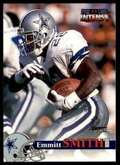 Emmitt Smith [Checklist Double Intensity] #100 Football Cards 1996 Pro Line II Intense Prices