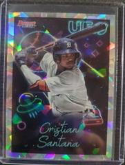 Cristian Santana [Atomic] #UFO-8 Baseball Cards 2022 Bowman's Best UFO Prices