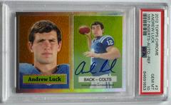 Andrew Luck [Autograph Refractor] #2 Football Cards 2012 Topps Chrome 1957 Inserts Prices