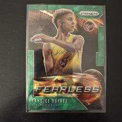 Candice Dupree [Prizm Green Ice] Basketball Cards 2020 Panini Prizm WNBA Fearless Prices