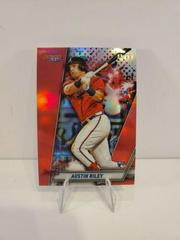 Austin Riley [Red Refractor] #4 Baseball Cards 2019 Bowman's Best Prices