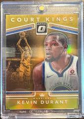 Kevin Durant [Gold] Basketball Cards 2017 Panini Donruss Optic Court Kings Prices