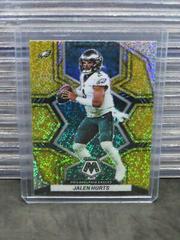 Jalen Hurts [Green Sparkle] #156 Football Cards 2022 Panini Mosaic Prices