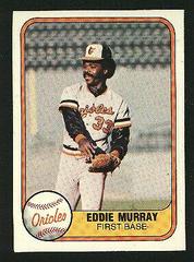 Eddie Murray Baseball Cards 1981 Fleer Prices