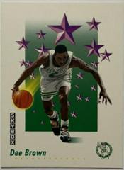 Dee Brown Basketball Cards 1992 Skybox Prices
