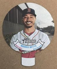 Mookie Betts #19 Baseball Cards 2019 Topps Heritage 1970 Stars Candy Lids Prices