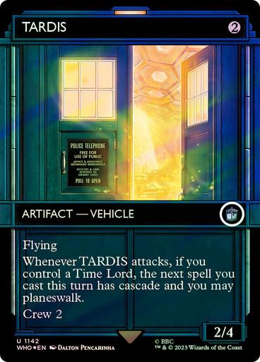 TARDIS [Foil] #1142 Magic Doctor Who