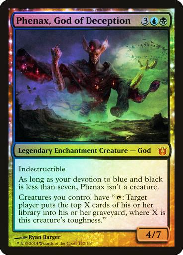 Phenax, God of Deception [Foil] #152 Magic Born of the Gods