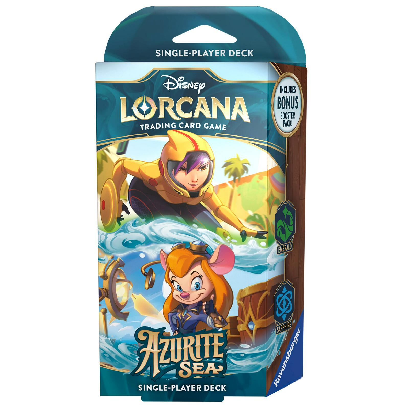 Starter Deck Emerald & Sapphire Lorcana Azurite Sea