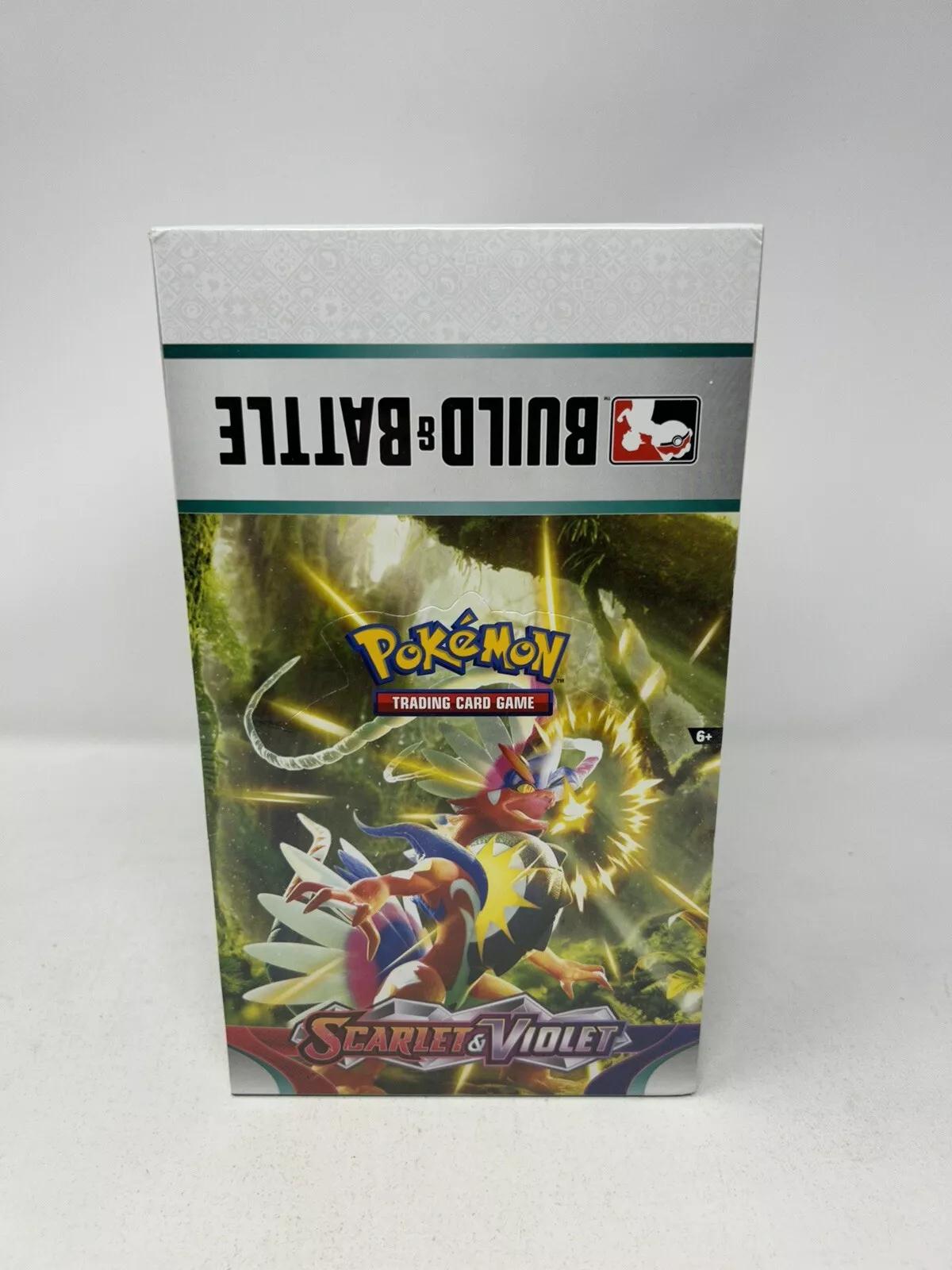 Build & Battle Display Box Pokemon Scarlet & Violet