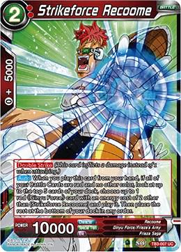 Strikeforce Recoome TB3-007 Dragon Ball Super Clash of Fates