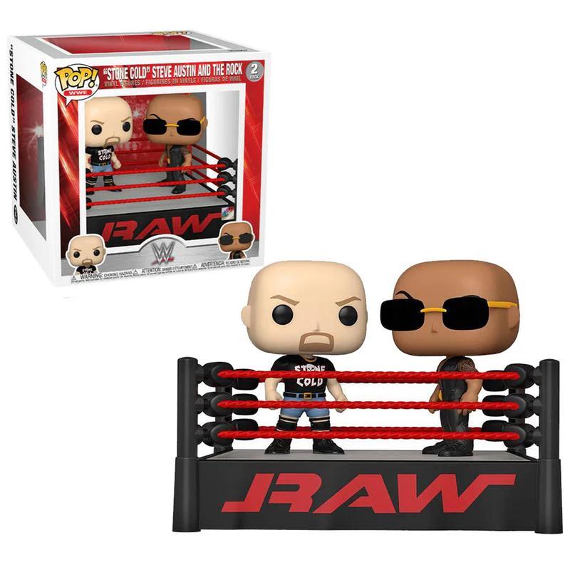 Stone Cold Steve Austin and The Rock Funko POP WWE