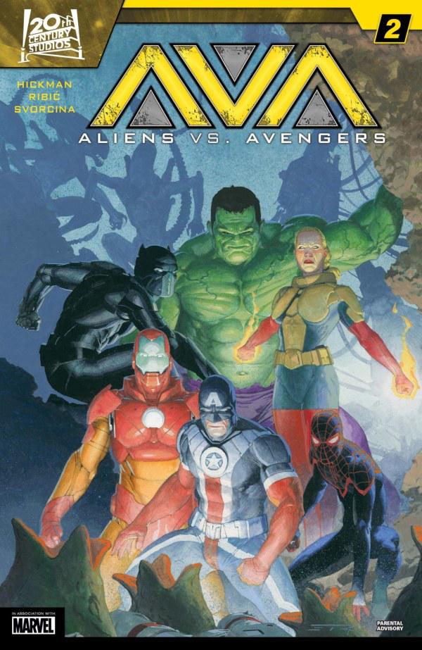 Aliens vs. Avengers #2 (2024) Comic Books Aliens vs. Avengers