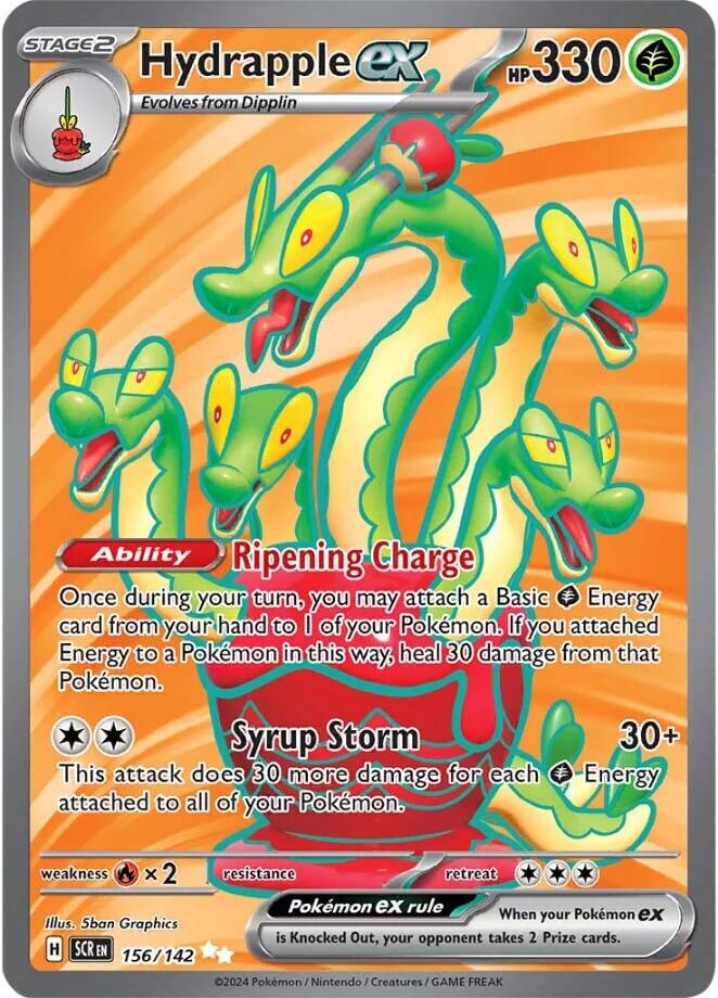 Hydrapple ex #156 Pokemon Stellar Crown