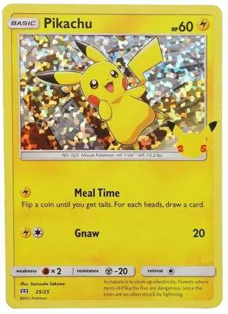 Pikachu [Holo] #25 Pokemon McDonalds 2021