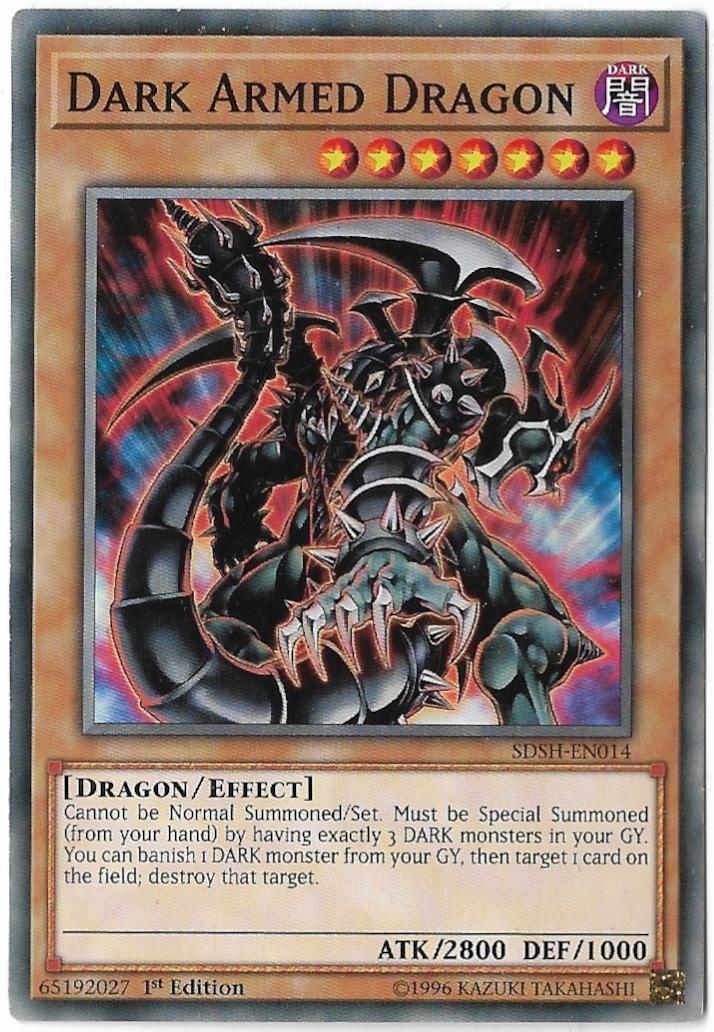 Dark Armed Dragon [1st Edition] SDSH-EN014 YuGiOh Structure Deck: Shaddoll Showdown