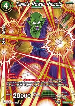 Kami's Power Piccolo BT4-049 Dragon Ball Super Colossal Warfare