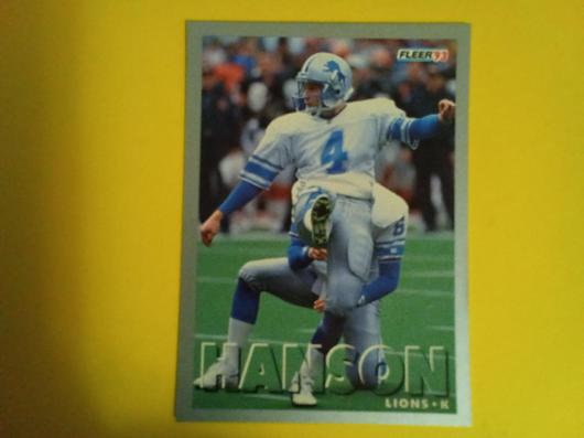 Jason Hanson #409 photo