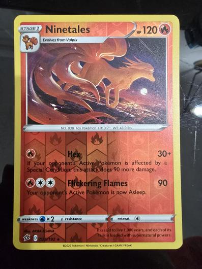 Ninetales [Reverse Holo] #25 photo