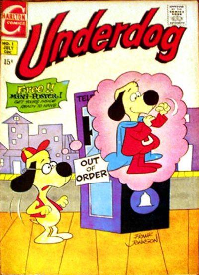 Underdog #1 (1970) Comic Books Underdog