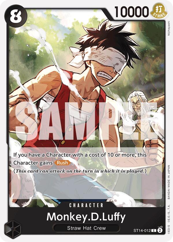 Monkey.D.Luffy ST14-012 One Piece Starter Deck 14: 3D2Y