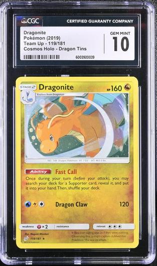 Dragonite [Cosmos Holo] #119 photo