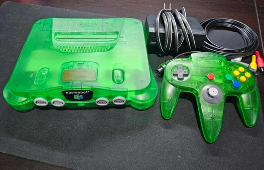 Funtastic Jungle Green Nintendo 64 System photo