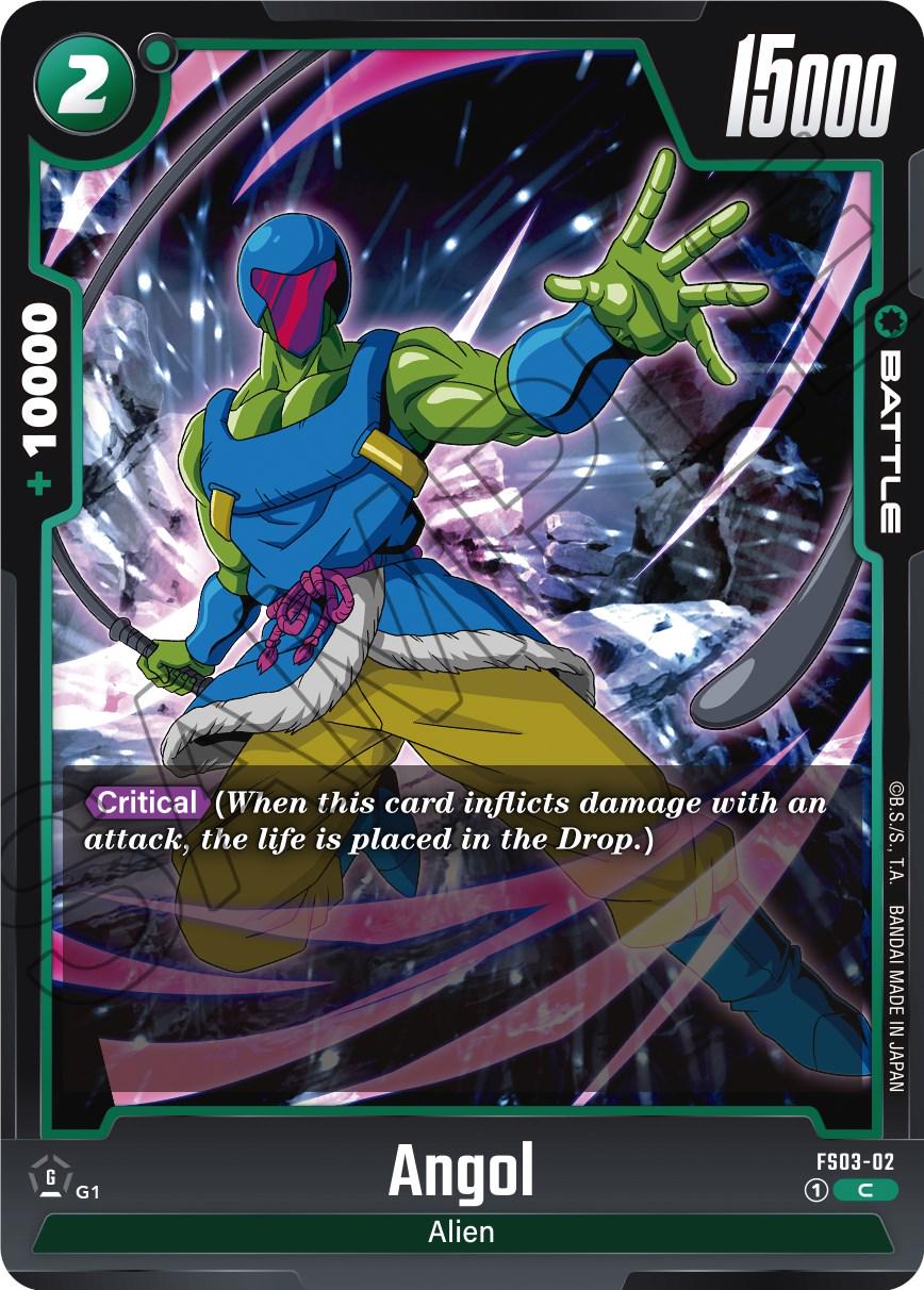 Angol FS03-02 Dragon Ball Fusion World Starter Deck: Broly